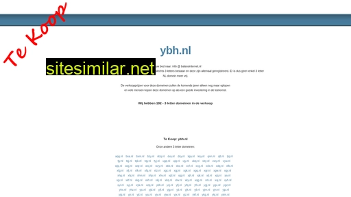 ybh.nl alternative sites