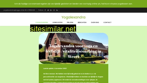 yogalexandra.nl alternative sites