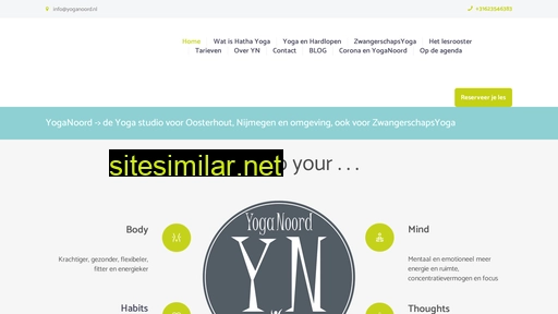 yoganoord.nl alternative sites
