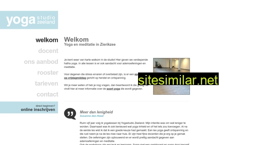 yogastudiozeeland.nl alternative sites