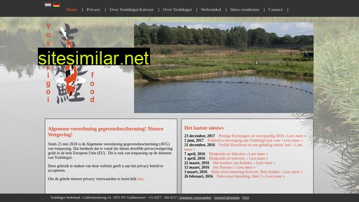 yoshikigoifood.nl alternative sites