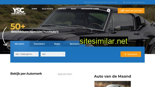 yourspecialcar.nl alternative sites