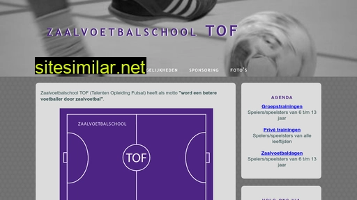 Zaalvoetbalschooltof similar sites