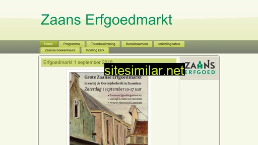 zaanserfgoedmarkt.nl alternative sites