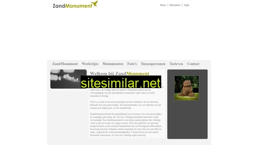 zandmonument.nl alternative sites