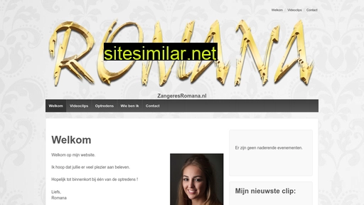 zangeresromana.nl alternative sites