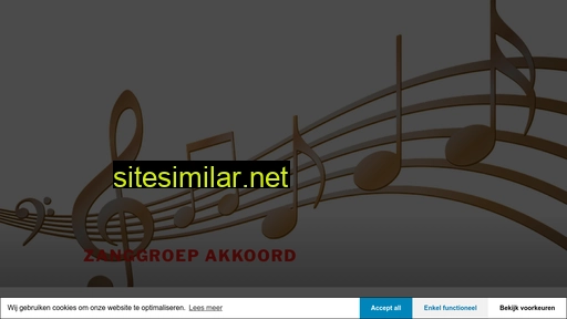 zanggroepakkoord.nl alternative sites