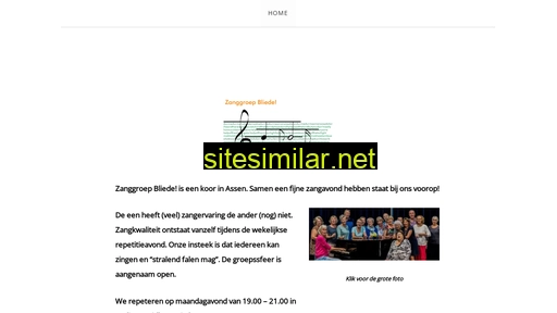 zanggroepbliede.nl alternative sites