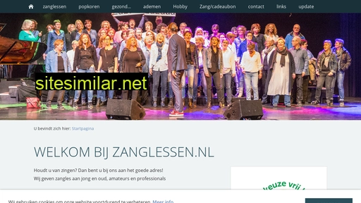 zanglessen.nl alternative sites