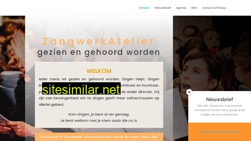 zangwerkatelier.nl alternative sites
