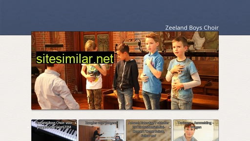 zeelandboyschoir.nl alternative sites