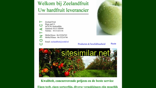 zeelandfruit.nl alternative sites