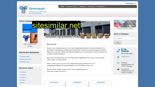zeelandpack.nl alternative sites
