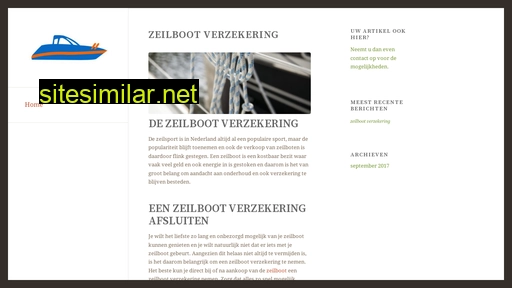 zeilboot-verzekeren.nl alternative sites