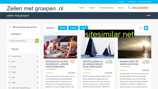 zeilenmetgroepen.nl alternative sites
