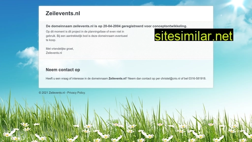 zeilevents.nl alternative sites