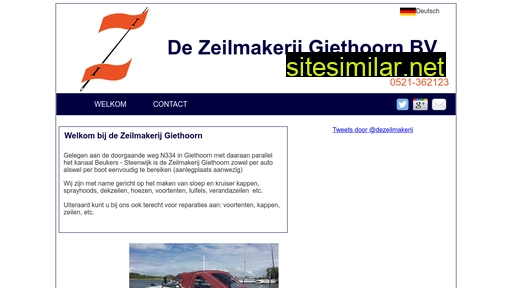 zeilmakerijgiethoorn.nl alternative sites