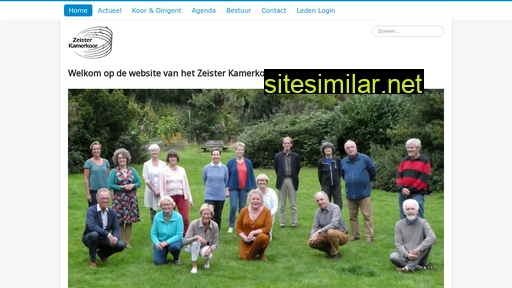 zeisterkamerkoor.nl alternative sites