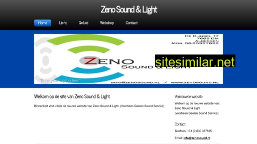 zenosound.nl alternative sites