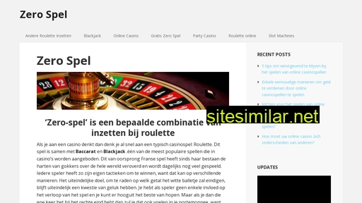 zerospel.nl alternative sites