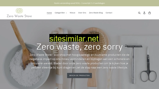 zerowastestore.nl alternative sites