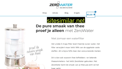 zerowaterfilter.nl alternative sites