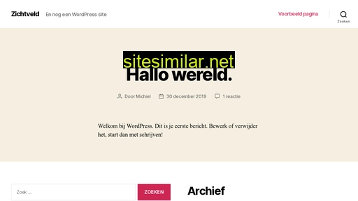 zichtveld.nl alternative sites