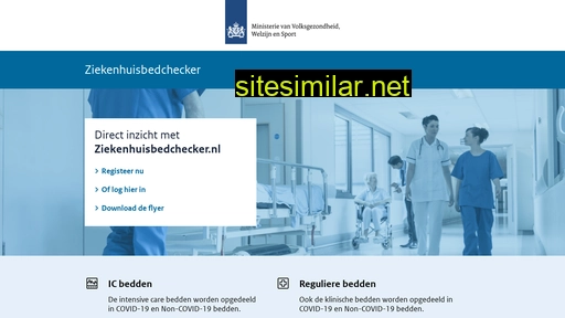 ziekenhuisbedchecker.nl alternative sites