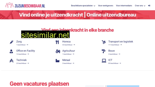 zijzijnbeschikbaar.nl alternative sites