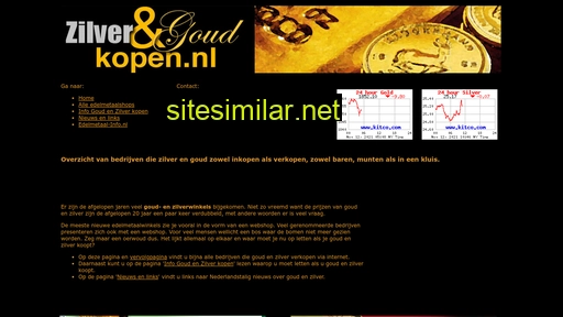 zilverengoudkopen.nl alternative sites