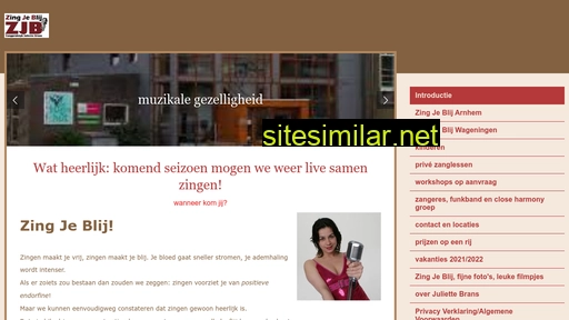 zingjeblij.nl alternative sites