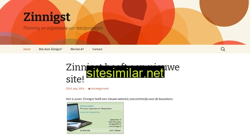 zinnigst.nl alternative sites