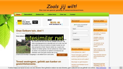zoalsjijwilt.nl alternative sites