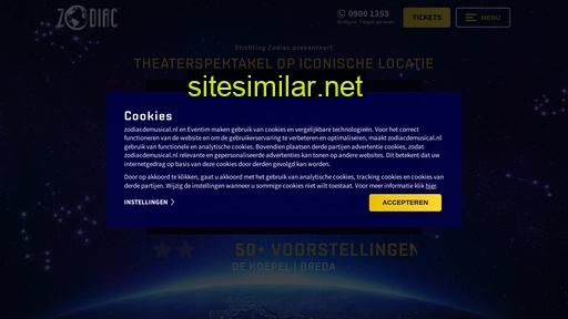 zodiacdemusical.nl alternative sites