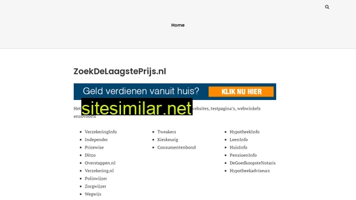 zoekdelaagsteprijs.nl alternative sites