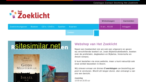 zoeklichtwebshop.nl alternative sites