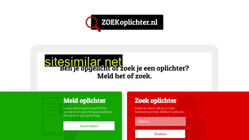 zoekoplichter.nl alternative sites