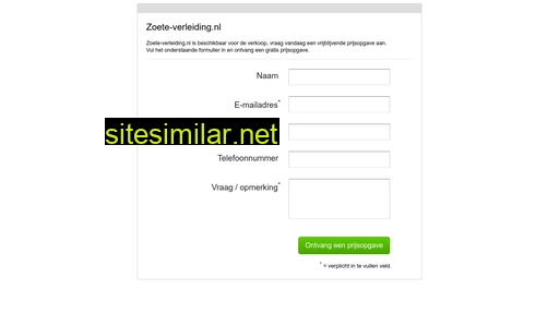 zoete-verleiding.nl alternative sites