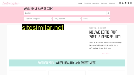zoetrecepten.nl alternative sites