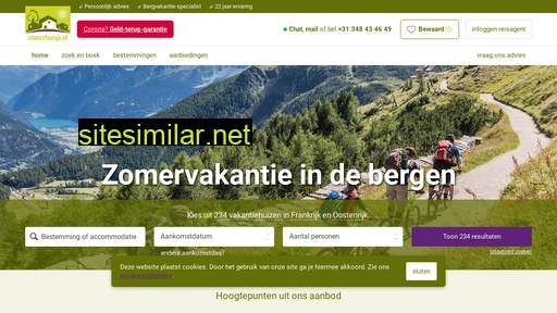 zomerhuisje.nl alternative sites