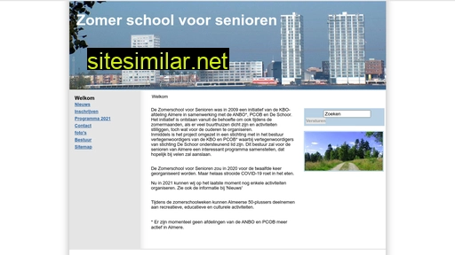 zomerschoolvoorseniorenalmere.nl alternative sites