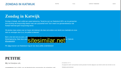 zondaginkatwijk.nl alternative sites