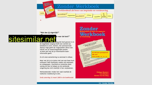 zonderwerkboek.nl alternative sites