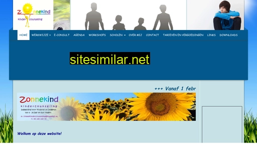 zonnekindercounseling.nl alternative sites