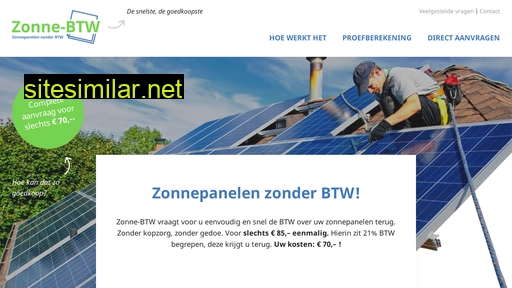 zonne-btw.nl alternative sites