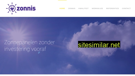 zonnis.nl alternative sites