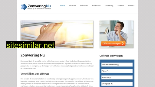 zonwering-nu.nl alternative sites