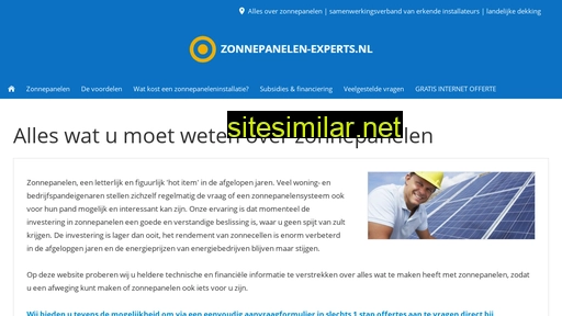 Zonnepanelen-experts similar sites