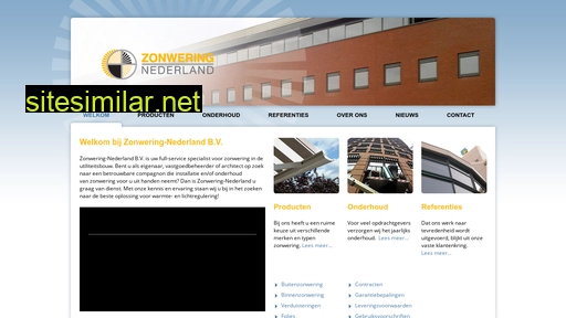 Zonwering-nederland similar sites