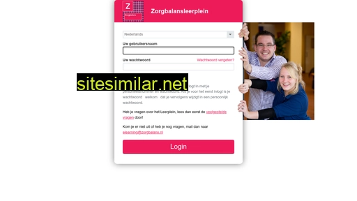 zorgbalansleerplein.nl alternative sites